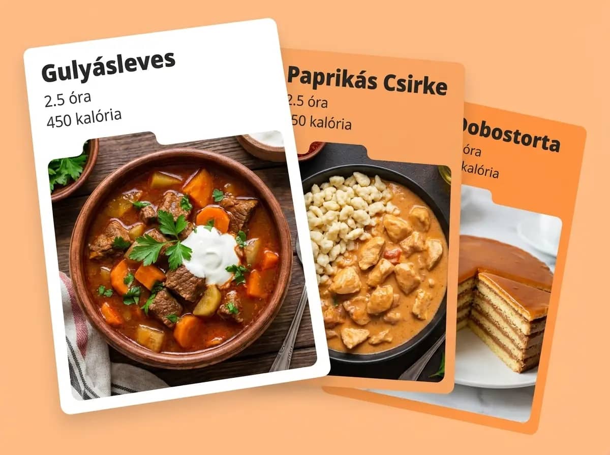 Kiegyensúlyozott étkezés kalóriakövetéshez